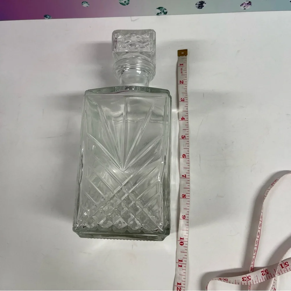 🇮🇹GORGEOUS ITALIAN CRYSTAL DECANTER